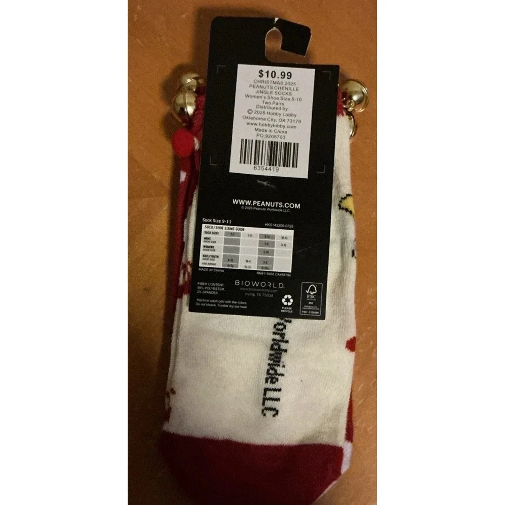 Peanuts Snoopy Socks Ankle Socks‎ Fits Shoe Size 5-10